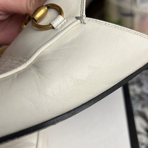Gucci Princeton Mystic White Mules Size 5.5 / 36.5 - Picture 6 of 12